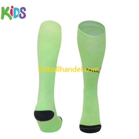 Barn Keeper Manchester City Hjemme Strømpe 2023-24 Grønn